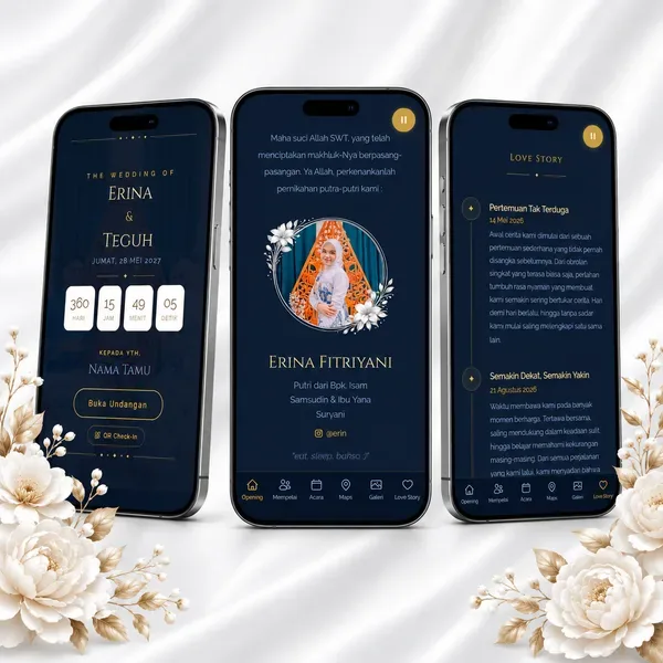 Undangan Website - Sapphire Royale