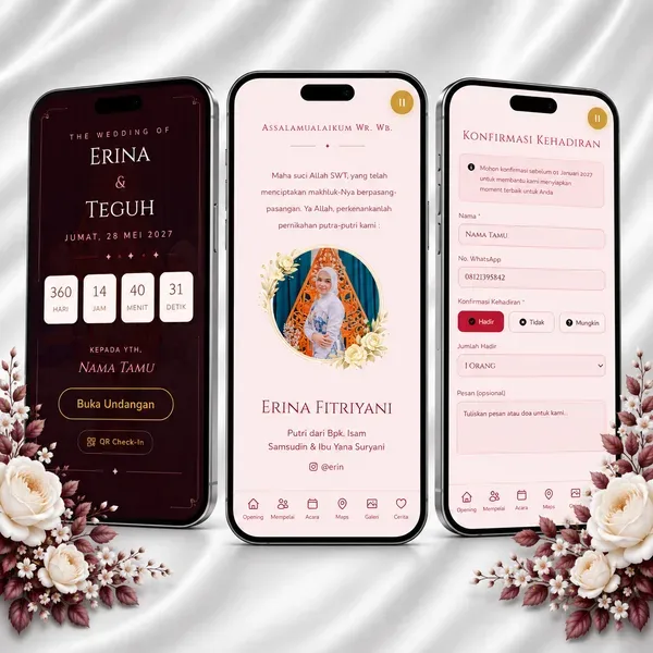 Undangan Website - Ruby Empress