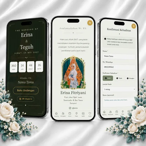 Undangan Website - Sage Harmony