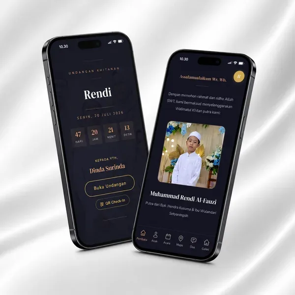 Undangan Website - Abu Elegan