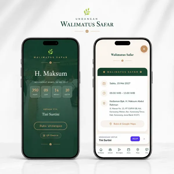 Undangan Website - Raudhah