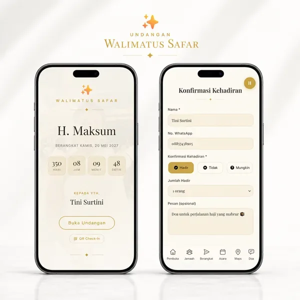 Undangan Website - Ihram