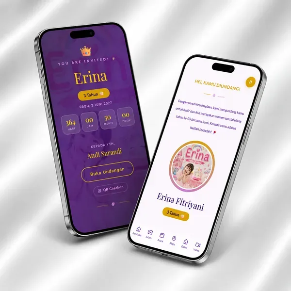 Undangan Website - Putri Mahkota